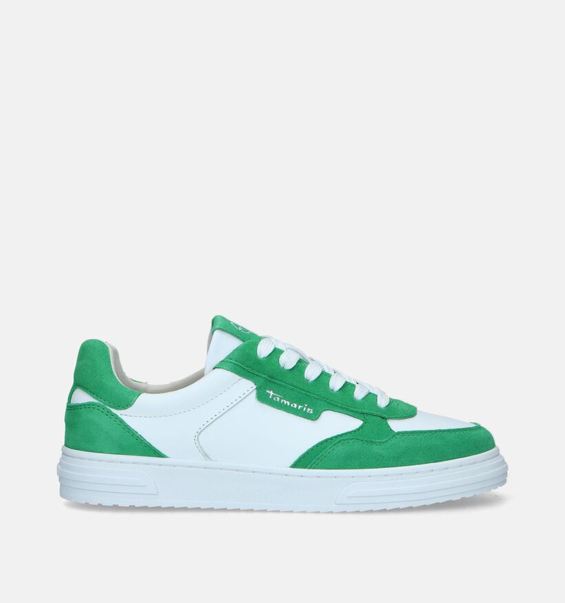 Tamaris Groene Sneakers voor dames (335925) - geschikt voor steunzolen