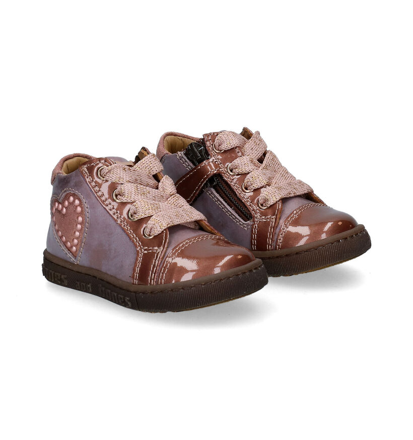 STONES and BONES Basa Chaussures en Cognac en cuir (295032)