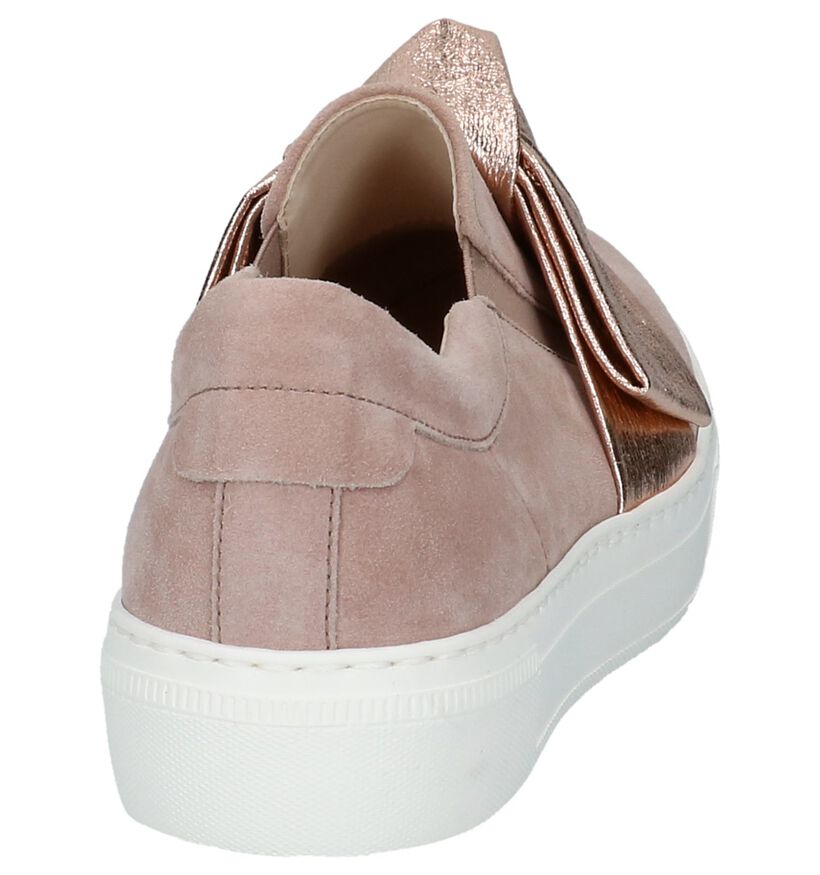 Gabor Best Fitting Roze Instappers in daim (216186)