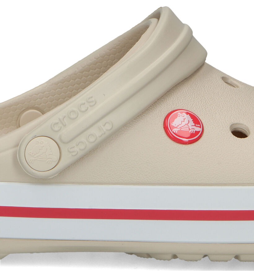 Crocs Crocband Clog Nu-pieds en Beige pour femmes (322212)