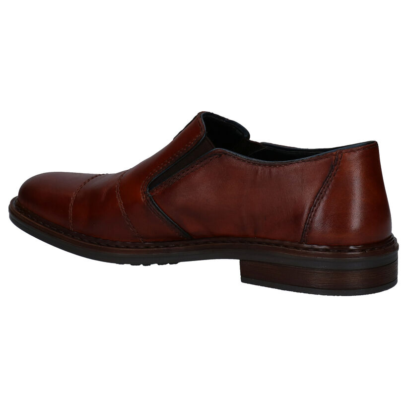 Rieker Chaussures slip-on en Cognac en cuir (277691)