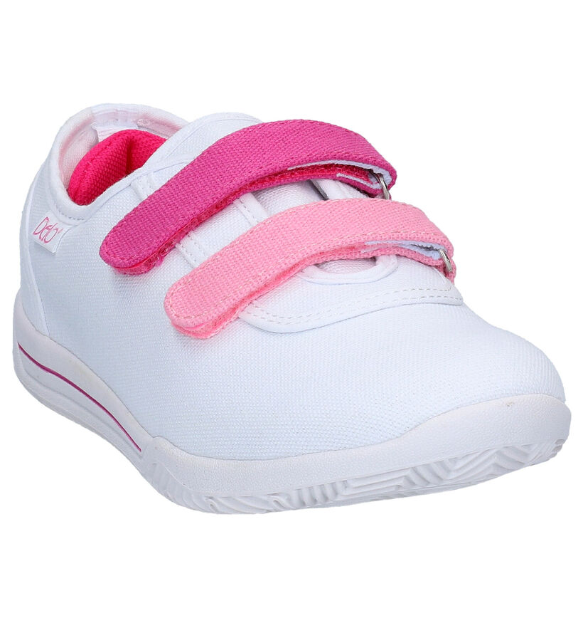Deto Witte Sportschoenen voor meisjes (293534) - geschikt voor steunzolen