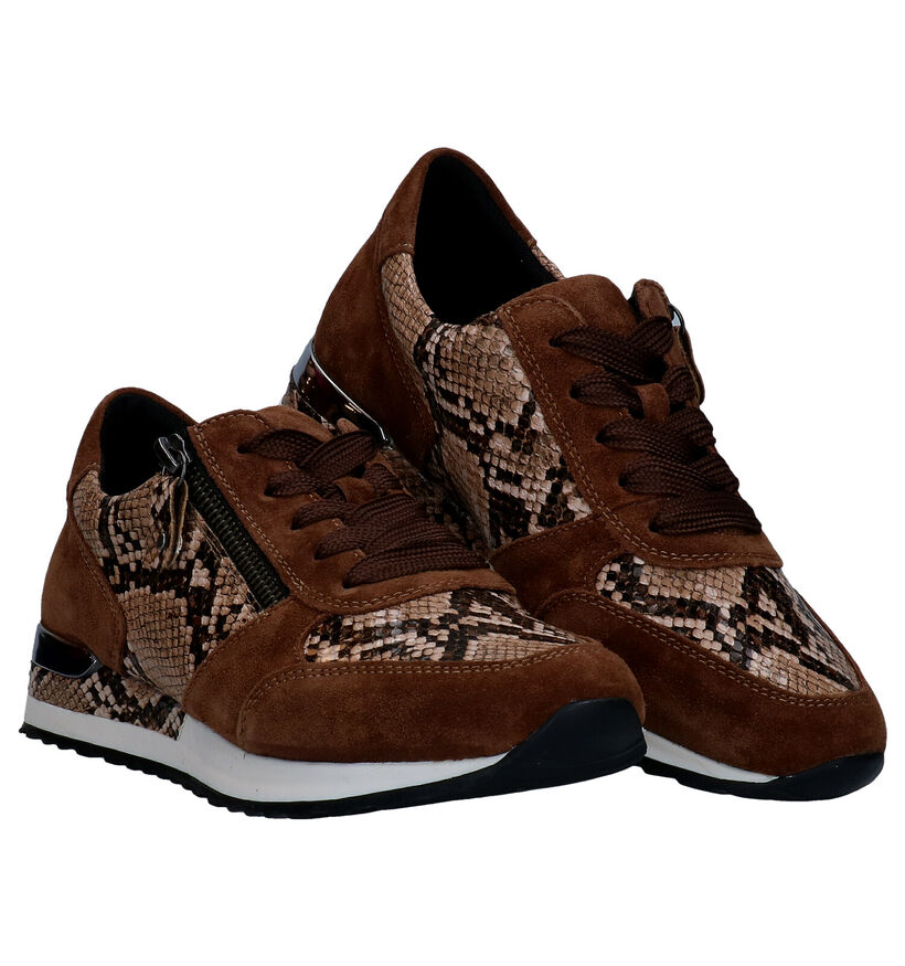 Remonte Bruine Sneakers in kunstleer (277636)