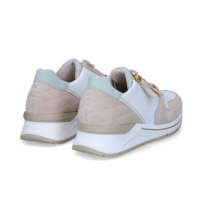 Gabor OptiFit Chaussures à lacets en Blanc en cuir (306216)