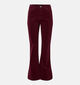Pieces Joya Flared Corduroy Bordeaux Jeans voor dames (362265)