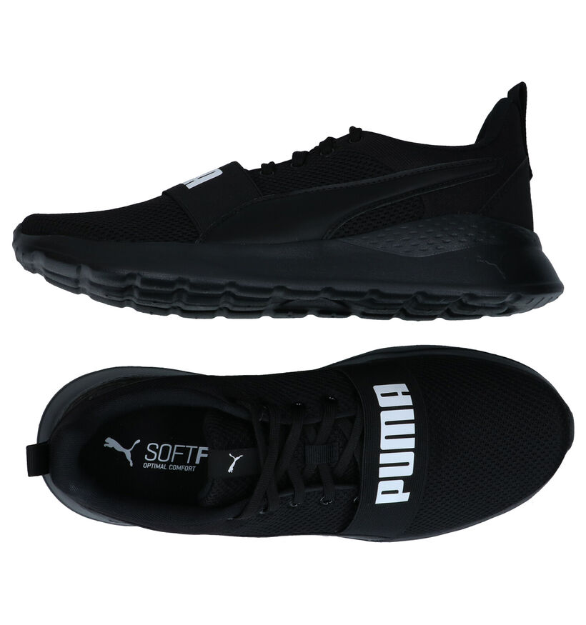 Puma Anzarun en Vert Kaki en textile (293496)