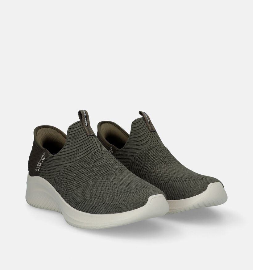 Skechers Slip-ins Ultra Flex 3.0 Cozy Zwarte Sneakers voor dames (345113)