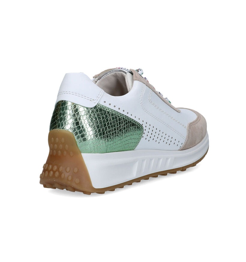 Gabor OptiFit Witte Sneakers in leer (323151)