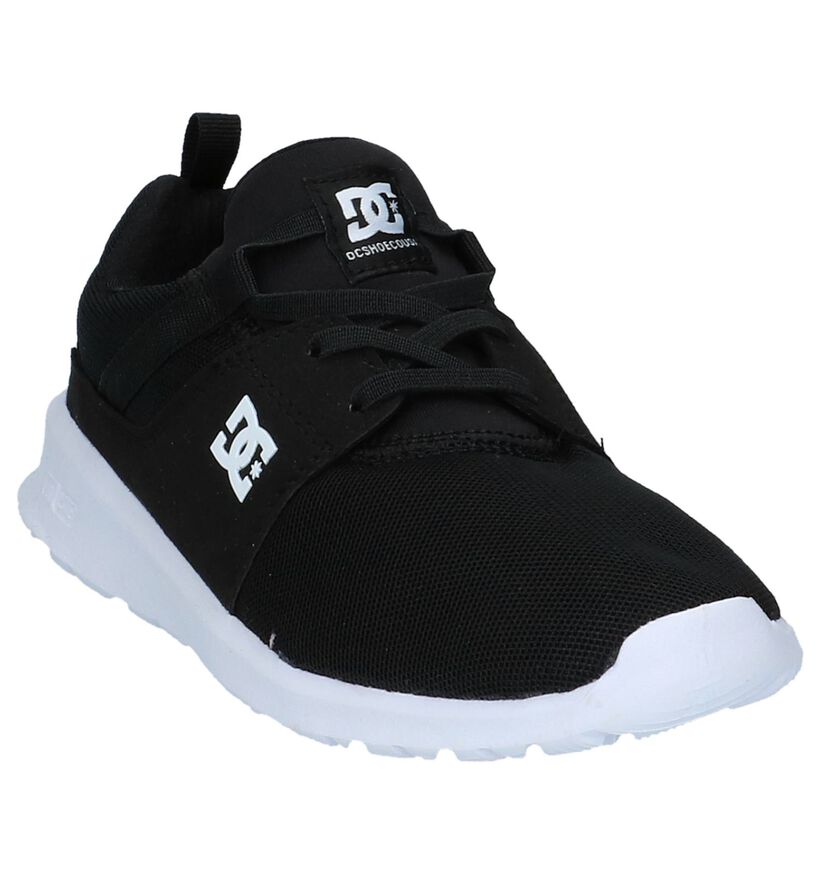 Sportieve Sneakers DC Shoes Heathrow Zwart in stof (210556)