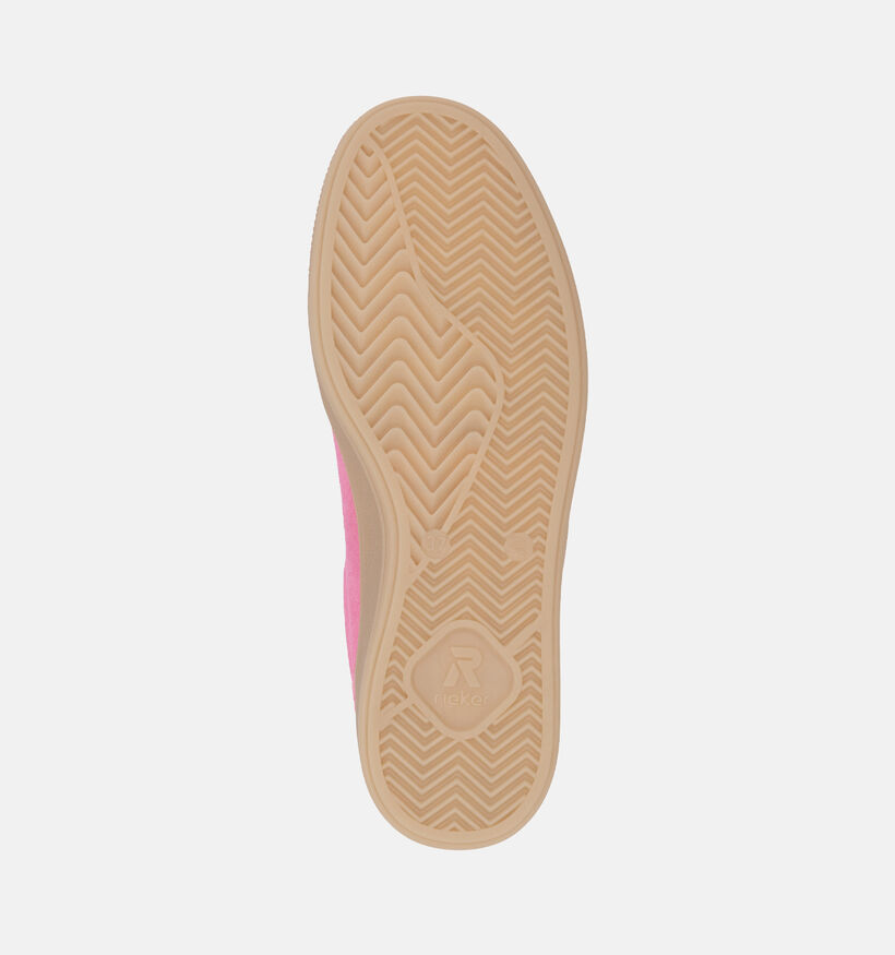 Rieker R-Evolution Baskets en Rose pour femmes (354976) - pour semelles orthopédiques