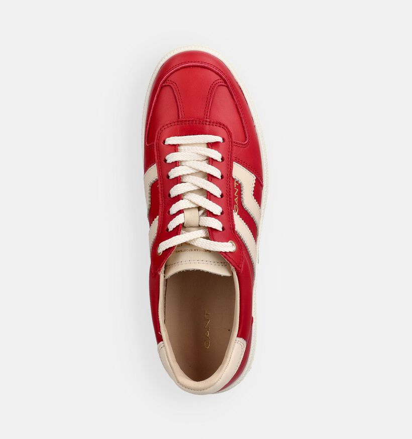 Gant Cuzima Baskets en Rouge pour femmes (369442) - pour semelles orthop&eacute;diques