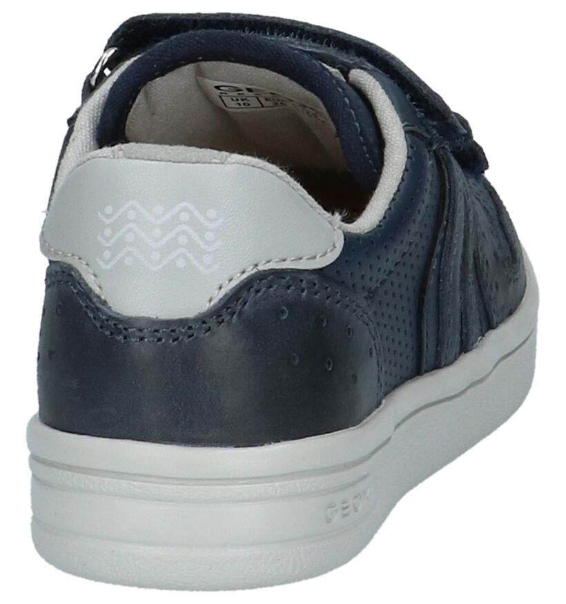 Geox Chaussures basses en Bleu foncé en cuir (210531)