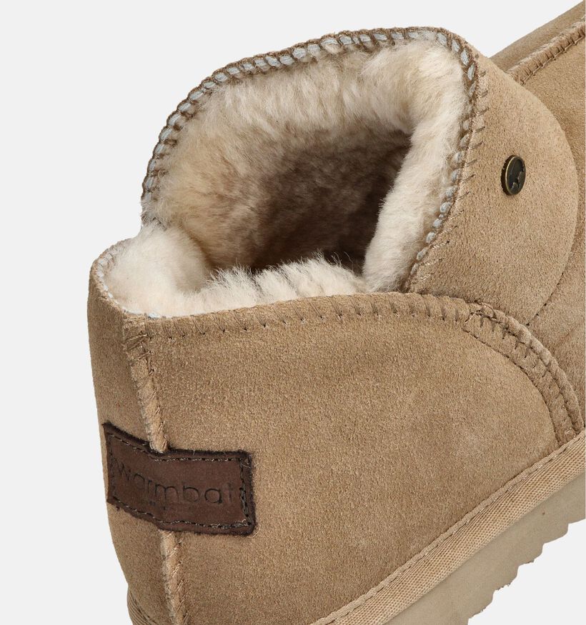 Warmbat Willow Pantoufles en Beige pour femmes (362528)