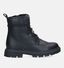 Milo & Mila Bottines robustes en Noir pour filles (329500)