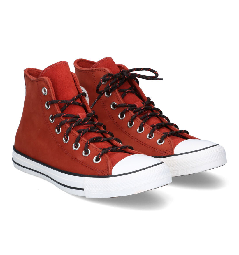 Converse CT All Star Hi Kaki Sneakers in nubuck (317291)
