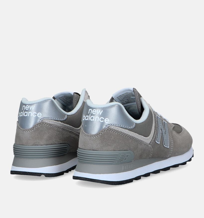 New Balance ML 574 Baskets en Gris pour hommes (327265)