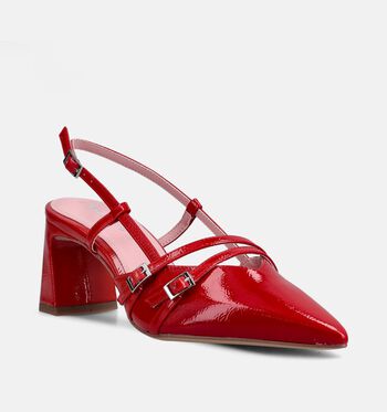 Tamaris Pumps Zwart/Rood