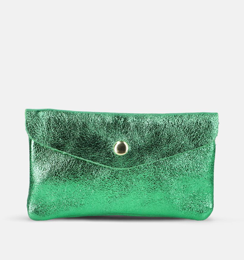 Via Limone Porte-monnaies zipp&eacute; en Vert pour femmes (382749)