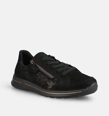 Ara Low Sneakers Zwart