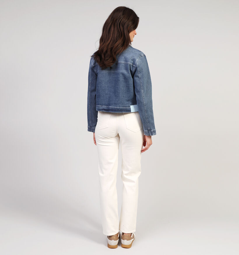 comma casual identity Veste en jeans en Bleu pour femmes (354769)