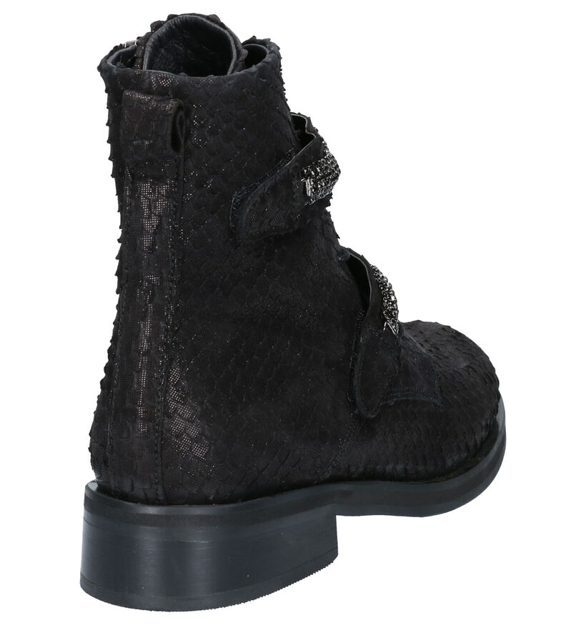 Baboos Zwarte Boots in nubuck (263598)