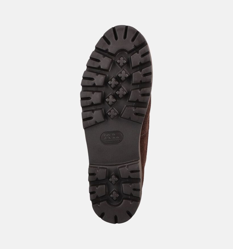 Clarks Cleyhill Donkerbruine Boots met Veters voor heren (376482) - geschikt voor steunzolen