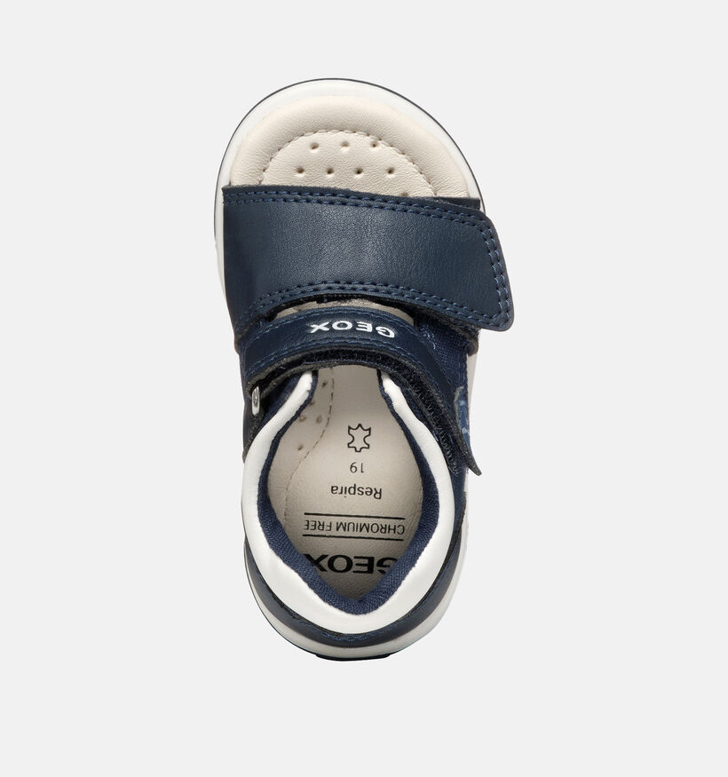 Geox Sandales pour b&eacute;b&eacute; en Bleu fonc&eacute; pour gar&ccedil;ons (370132)