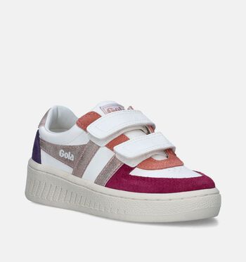 Gola Grandslam Sneakers Off White/ Cerose/ Rose Gold/ Plum