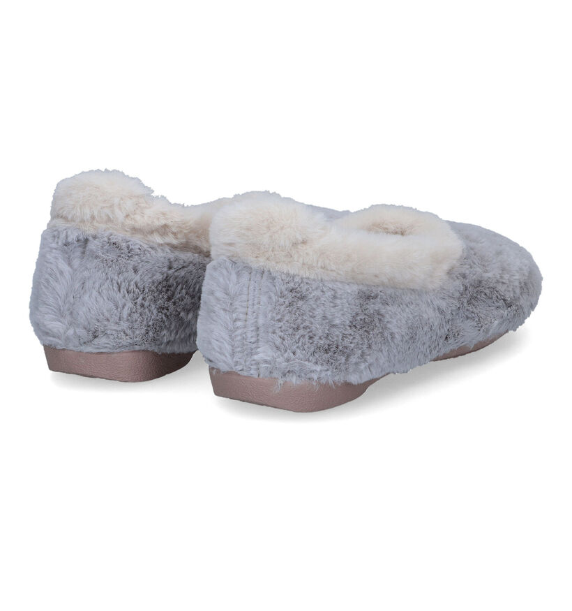 Hush Puppies Garibou Pantoufles en Gris en textile (313721)