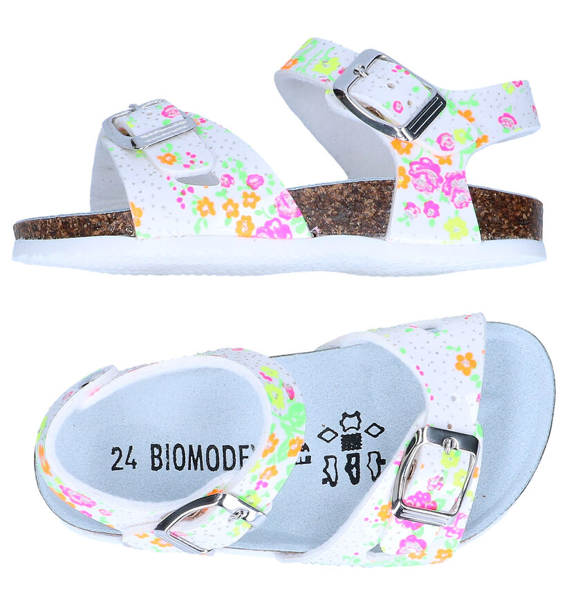 Biomodex Witte Sandalen in kunstleer (284506)