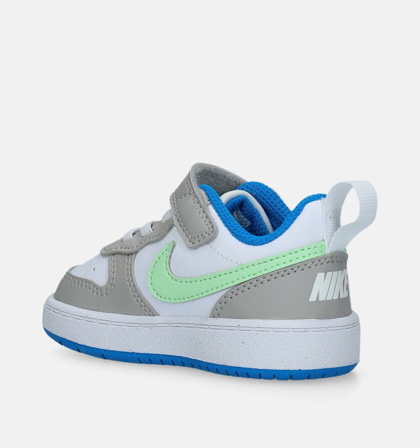 Nike Court Borough Low 2 Baskets en Blanc pour filles, garçons (341564)