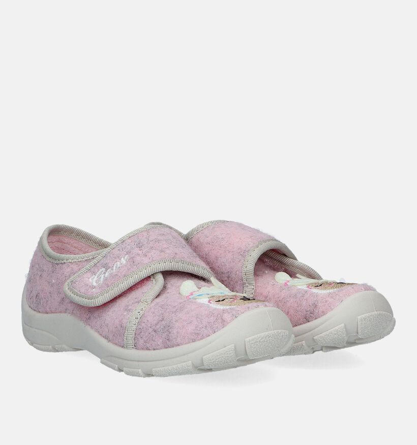 Geox Nymel Pantoufles en Rose pour filles (330054)