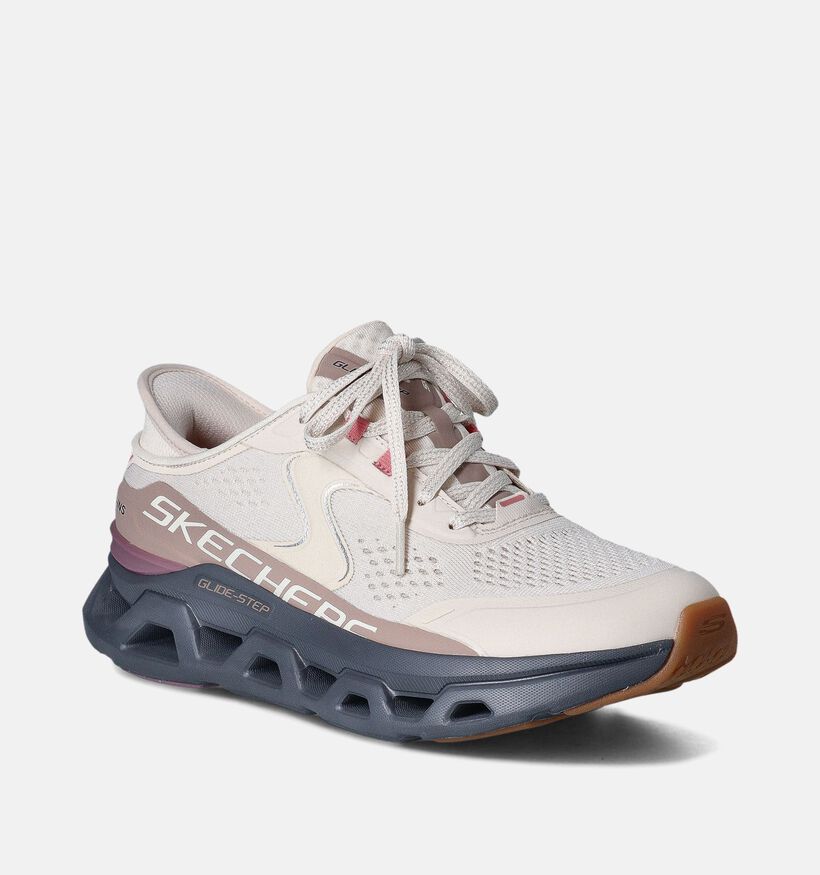 Skechers Glide Step Adults Beige Sneakers voor dames (352279) - geschikt voor steunzolen