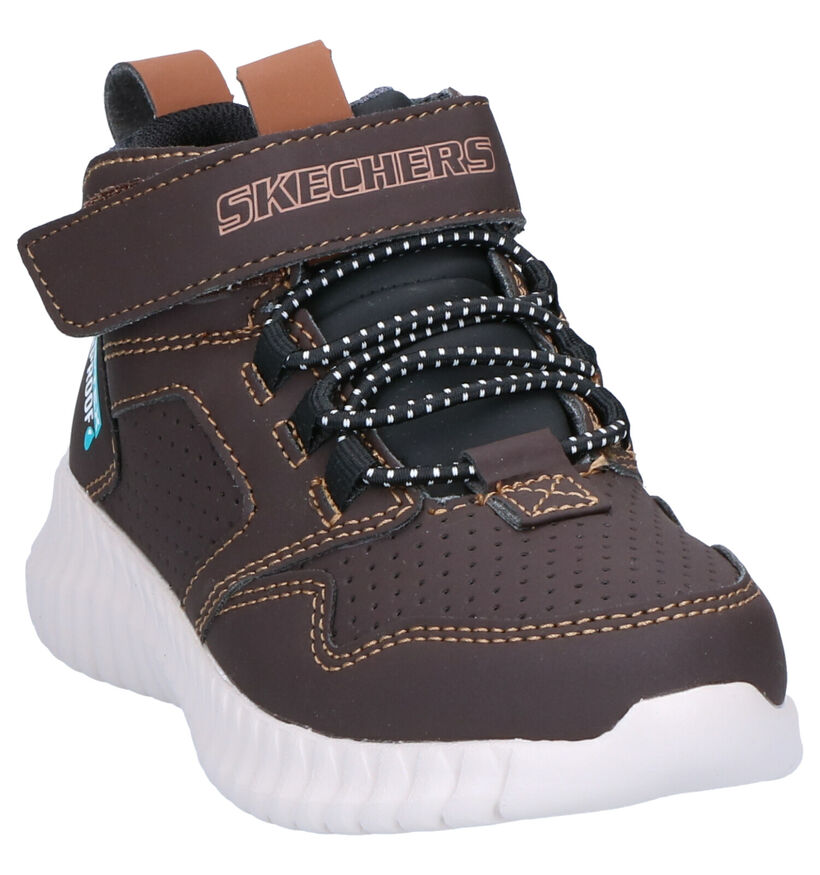 Skechers Bruine Boots in stof (256238)