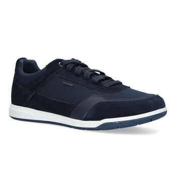 Chaussures à lacets bleu