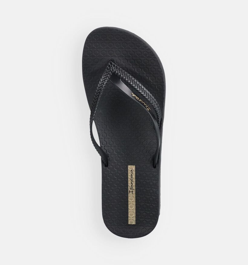 Ipanema Anatomic Bossa Soft Zwarte Teenslippers voor dames (372993)