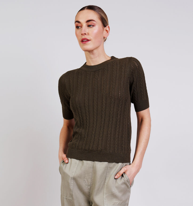 Vero Moda Morena Donkergroene Trui voor dames (367214)