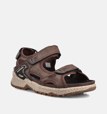 Allrounder Sandales Marron/Vert/Gris