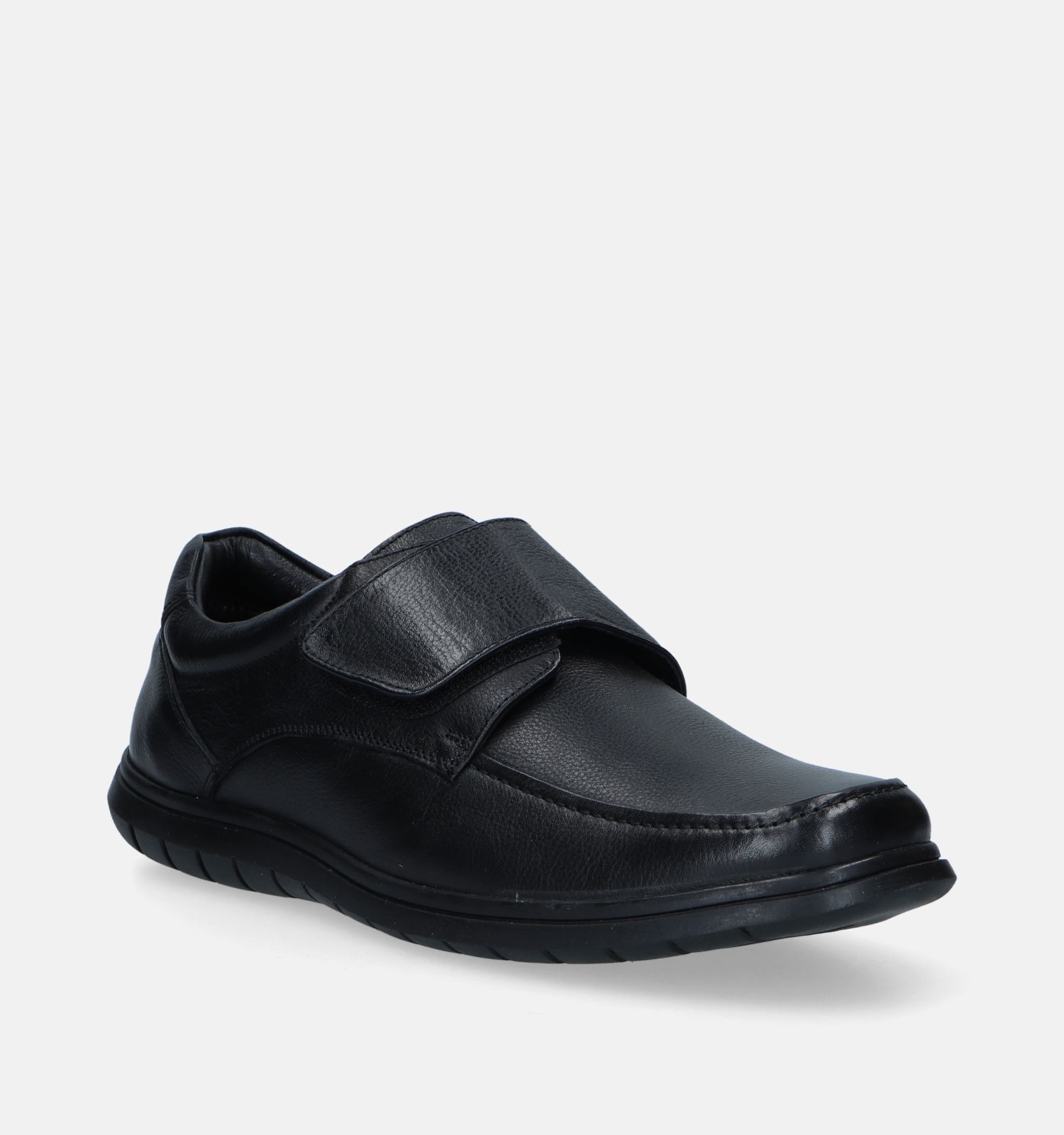 Comfort Plus Zwarte Velcroschoenen Heren Lage schoenen Online op TORFS.BE