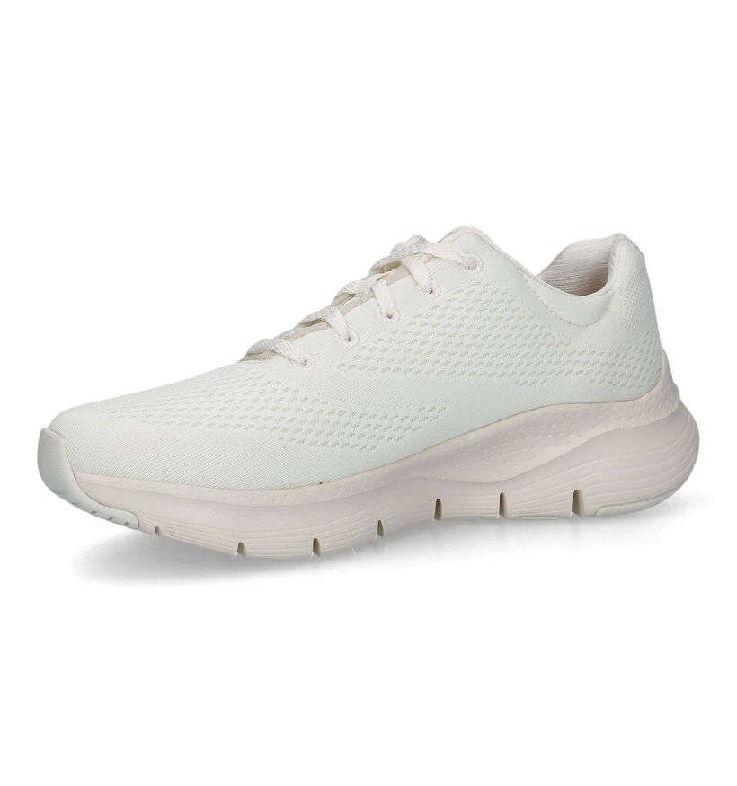 Skechers Arch Fit Ecru Sneakers voor dames (319357) - geschikt voor steunzolen