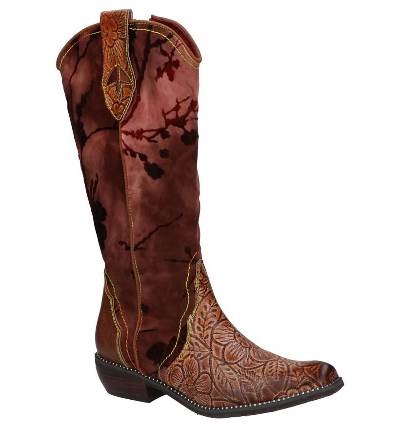 Laura Vita Cognac Laarzen in leer (261501)