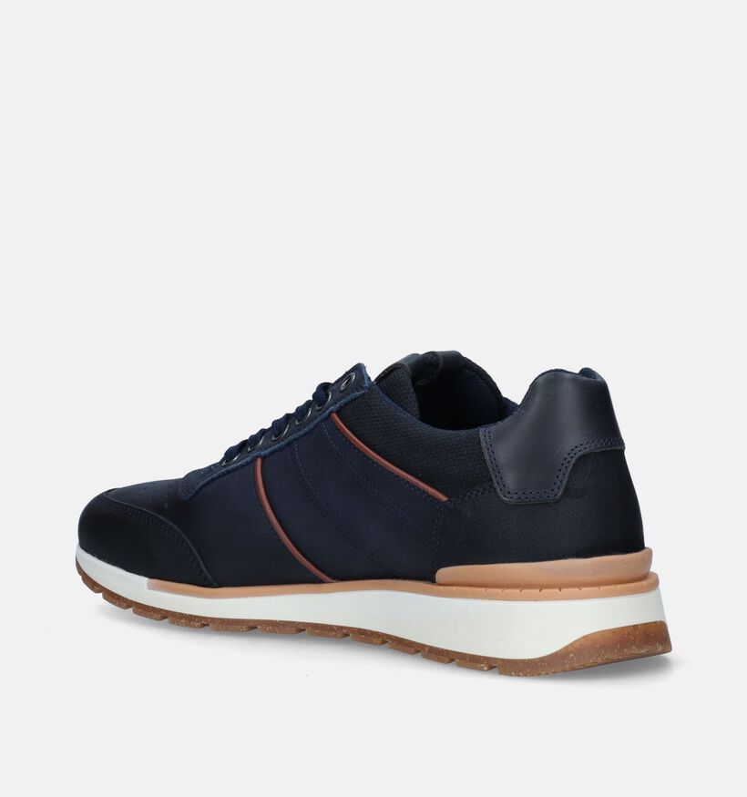 Bullboxer Chaussures à lacets en Bleu foncé pour hommes (348868) - pour semelles orthopédiques