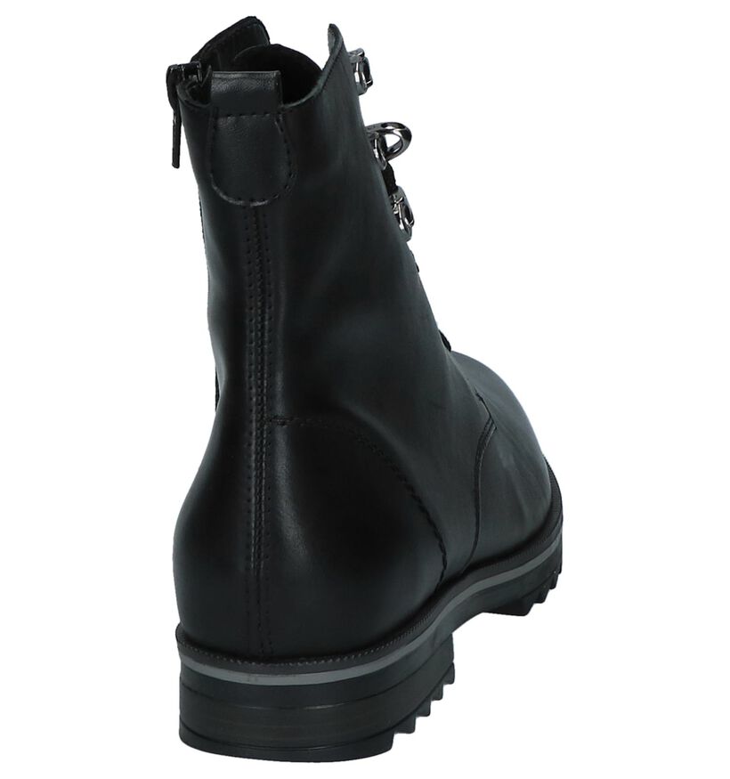 Zwarte Remonte Comfort Boots in leer (232031)