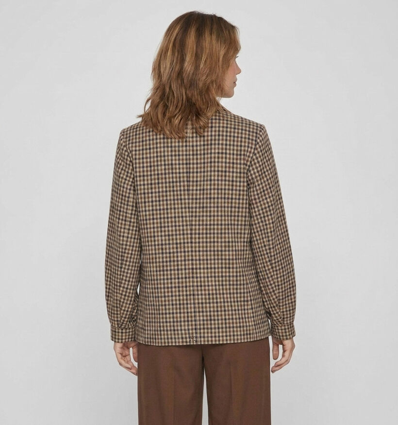 Vila Esmeralda Blazer en Brun pour femmes (382055)