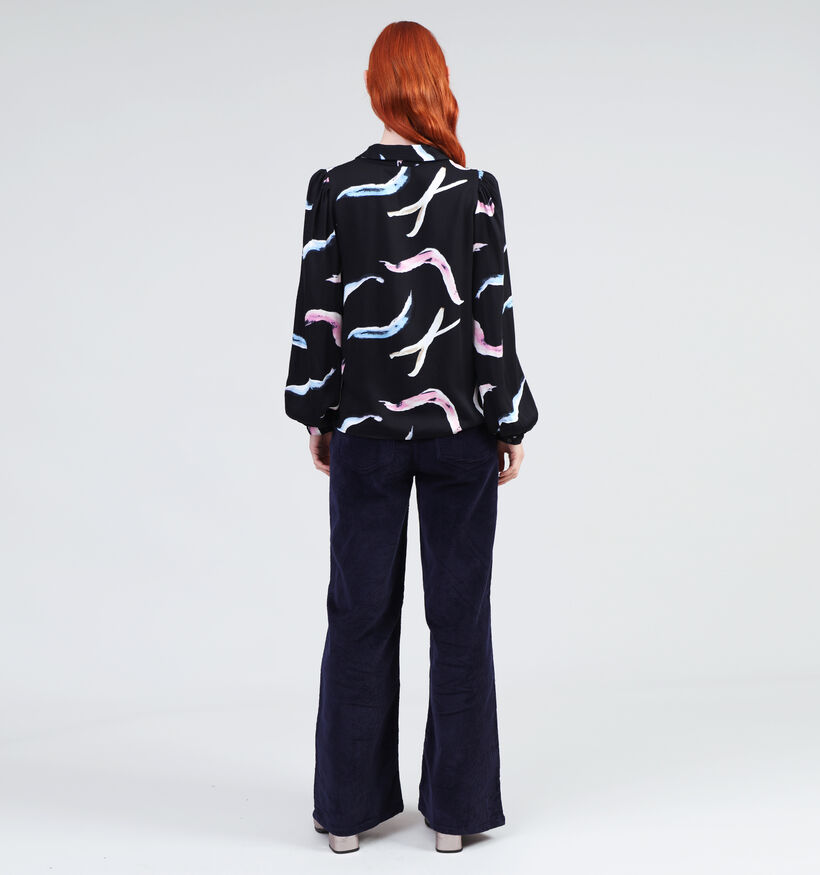 Vero Moda Fiola Zwarte Blouse pour femmes (349623)