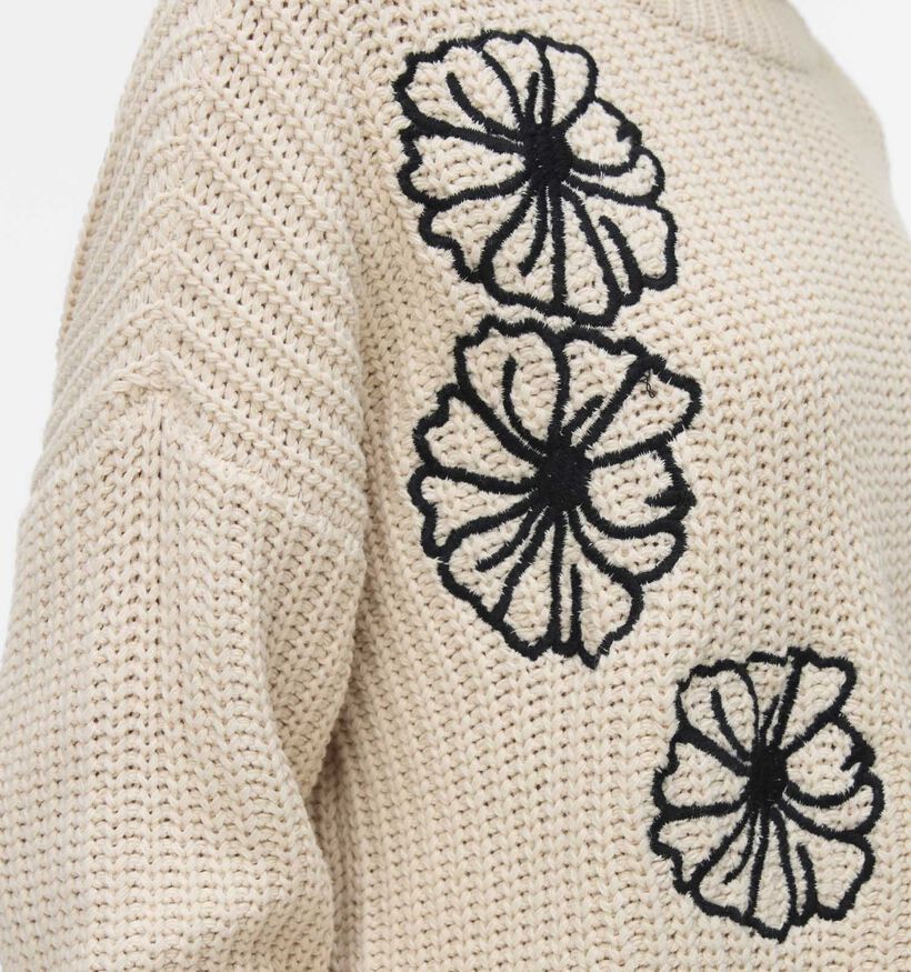 Vero Moda Laura LS Lichtbeige Trui voor dames (361179)