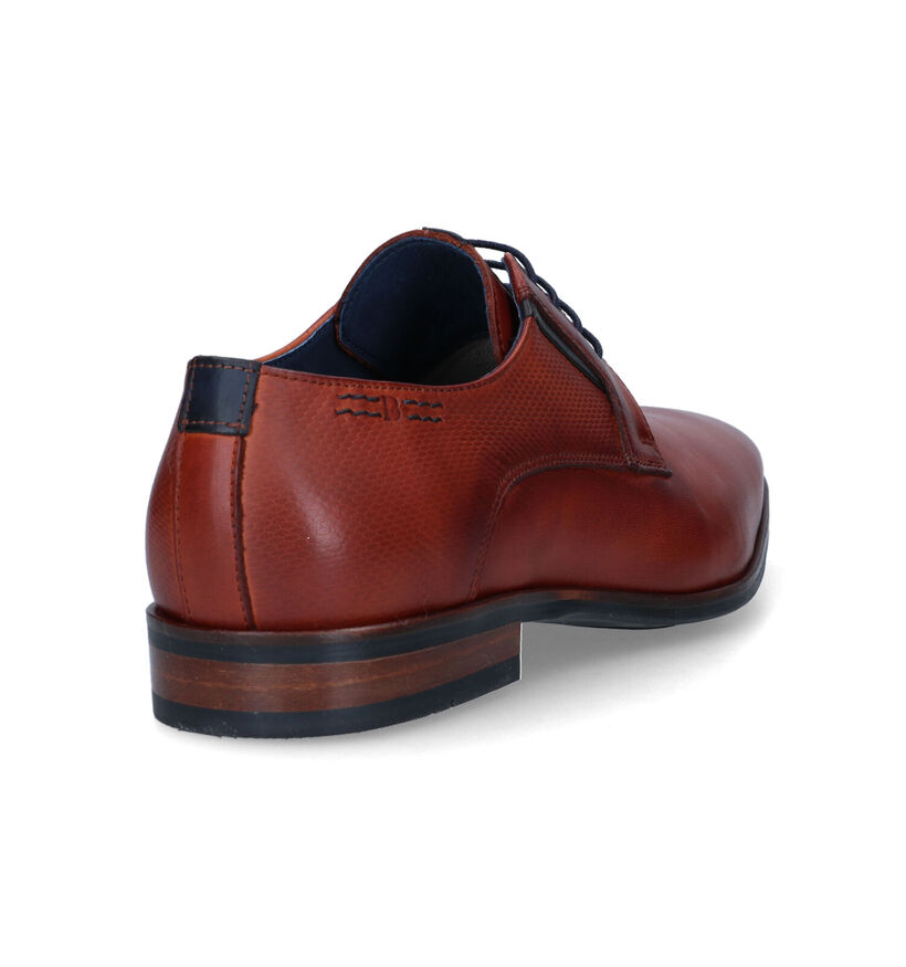 Berkelmans Sameiro Chaussures habillées en Cognac pour hommes (329596)