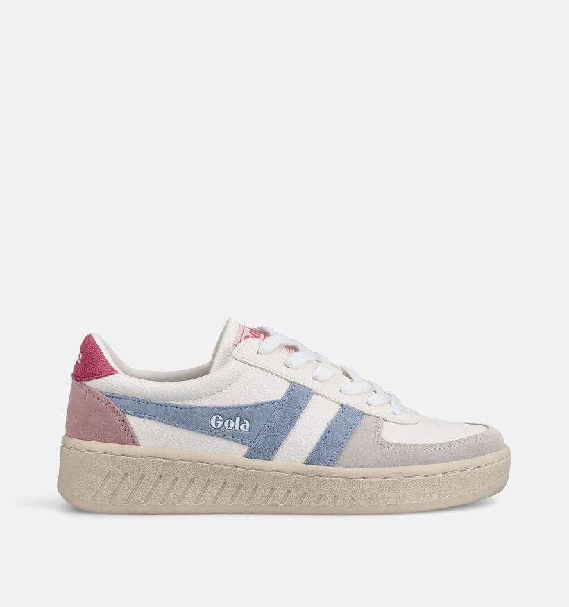 Gola Grandslam Trident Witte Sneakers voor dames (368318) - geschikt voor steunzolen