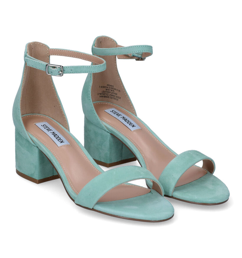 Steve Madden Irenee Sandales en Vert pour femmes (305359)