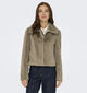 JDY Macy Life  Manteau court en Beige pour femmes (359929)